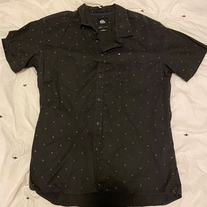 Quicksilver modern fit short sleeve button up